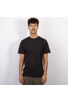Les Deux Mens Black Norregaard Tonal T-Shirt