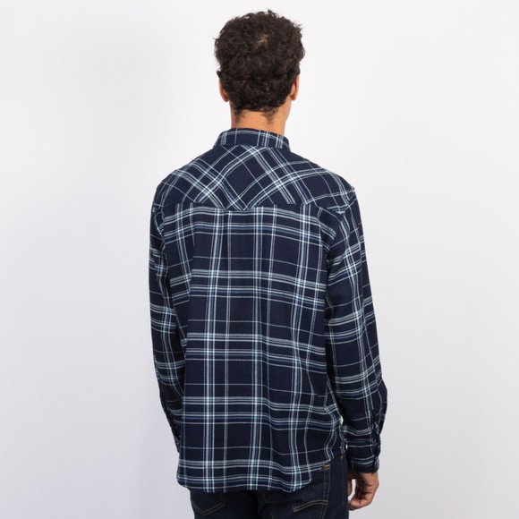 Levi's ® Mens Blue Relaxed Fit Western Shirt #4