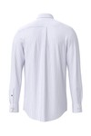 Fynch Hatton Mens Blue Fine Stripe Oxford Shirt