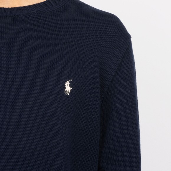 Polo Ralph Lauren Mens Blue Cotton Crewneck Sweater #3