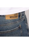 Love Moschino Mens Blue Regular Fit Jeans