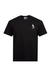 Love Moschino Mens Black Bunny Embroidered Jersey T-Shirt
