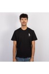 Love Moschino Mens Black Bunny Embroidered Jersey T-Shirt