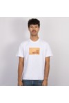 Love Moschino Mens White Printed Back Patch Jersey T-Shirt