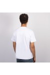 Love Moschino Mens White Printed Back Patch Jersey T-Shirt
