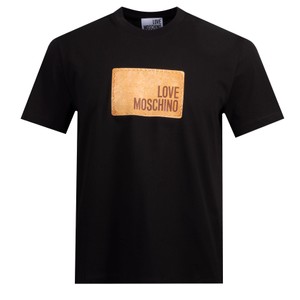 Printed Back Patch Jersey T-Shirt