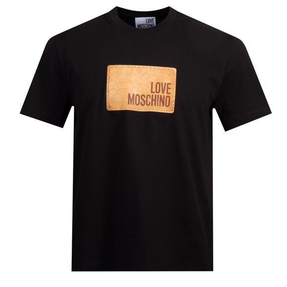 Printed Back Patch Jersey T-Shirt