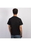 Love Moschino Mens Black Printed Back Patch Jersey T-Shirt