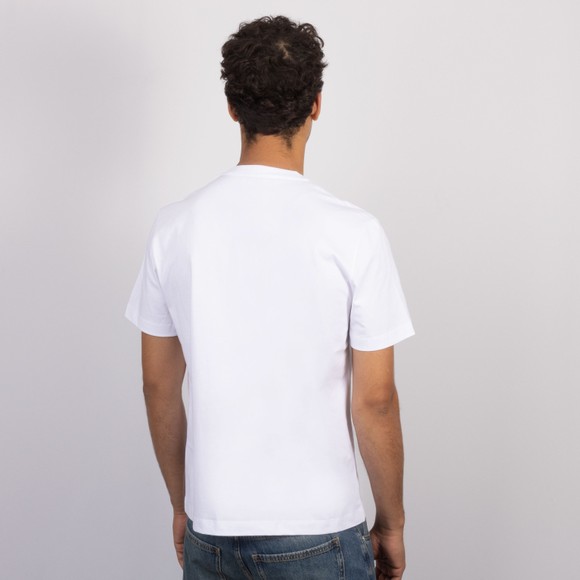 Love Moschino Mens White Printed Cotton Jersey T shirt main image