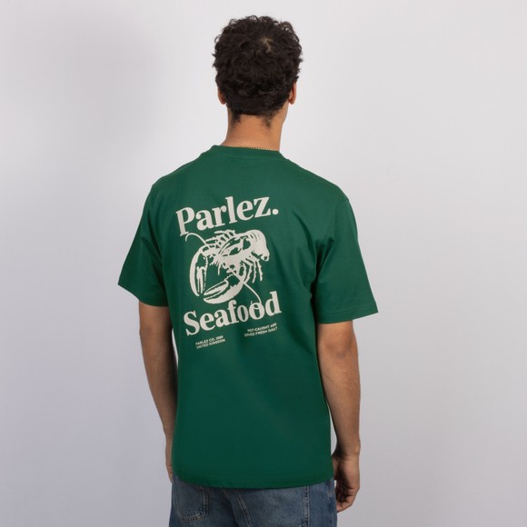 Parlez Mens Green Slip T Shirt #4