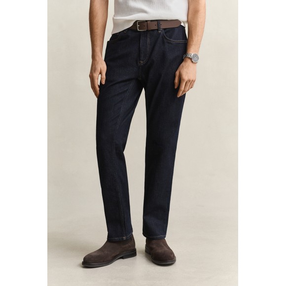 Gant Mens Blue Reg Clean Wash Jean main image
