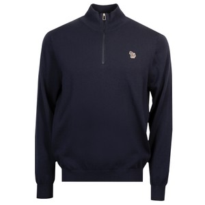 1/4 Zip Zebra Jumper