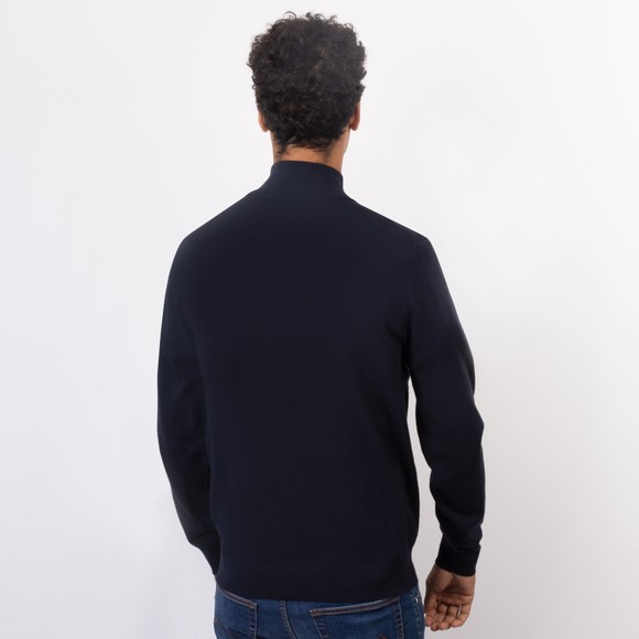 PS Paul Smith Mens Blue 1/4 Zip Zebra Jumper #4
