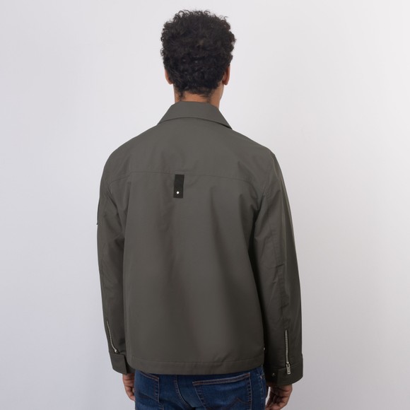 Moose Knuckles Mens Grey Jacques Overshirt #4