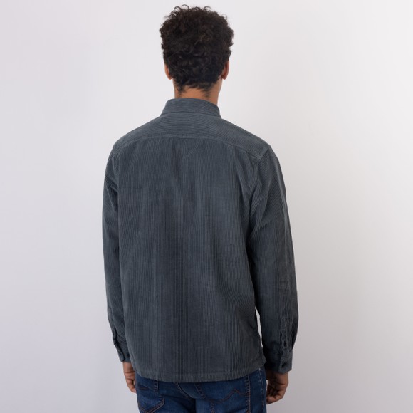 Belstaff Mens Blue Ravine Cotton Corduroy Shirt  #4