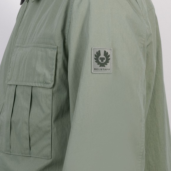 Belstaff Mens Grey Cargo Overshirt #3