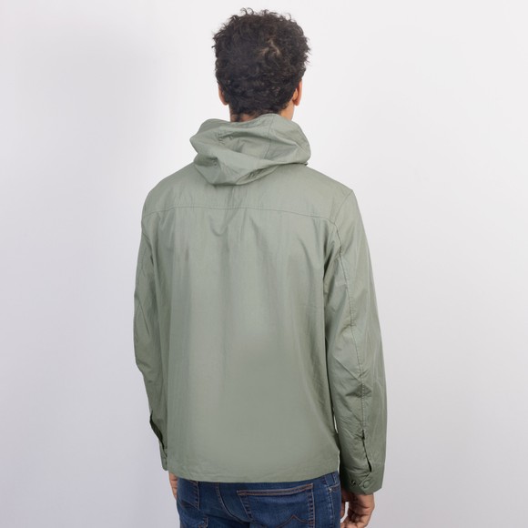 Belstaff Mens Grey Hooded Container Overshirt #4