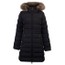 Hood Faux Fur Fuji Mid Length Jacket