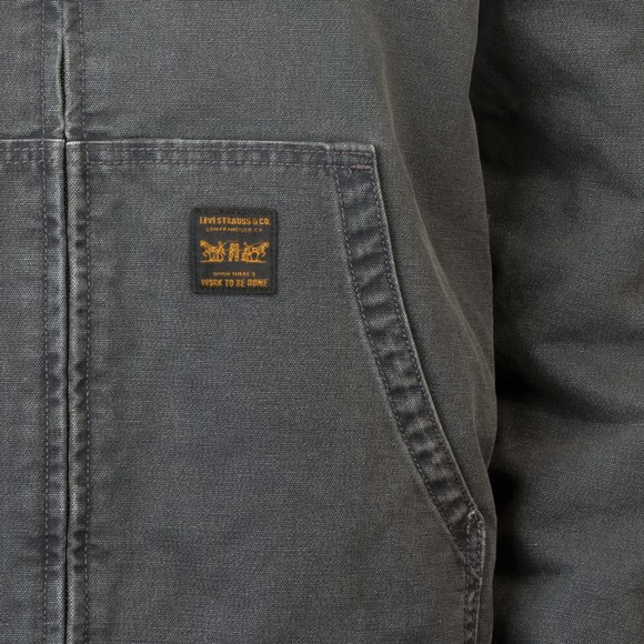 Levi's ® Mens Grey Potrero Hoodie Jacket #3
