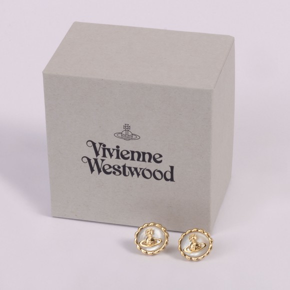 Vivienne Westwood Womens White Bluma Earrings #3
