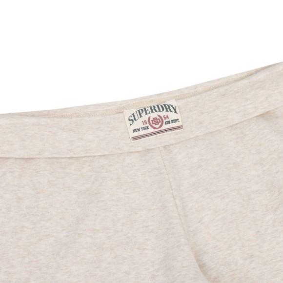 Superdry Womens Beige Fold Over Jogger main image
