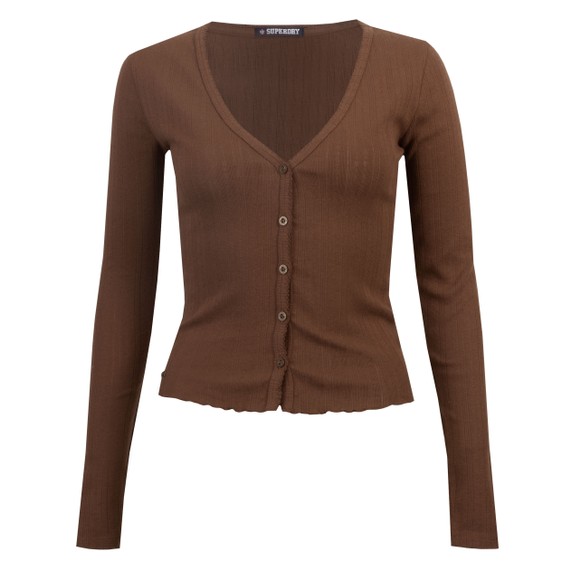 Pointelle Cardigan