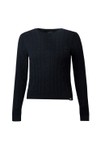 Superdry Womens Blue Essentials SD&CO Cable Jumper