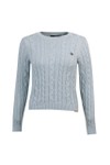 Superdry Womens Blue Essentials SD&CO Cable Jumper