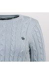 Superdry Womens Blue Essentials SD&CO Cable Jumper