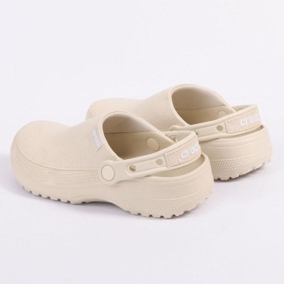 Crocs Womens Beige Classic Crafted Clog #3