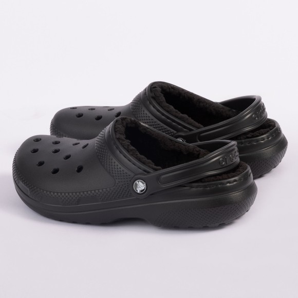 Crocs Mens Black Classic Lined Clog #3