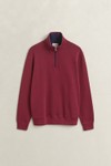 Gant Mens Red Sacker 1/2 Zip Sweatshirt