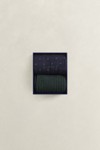Gant Mens Blue Dot And Rib Socks 2 Pack Box