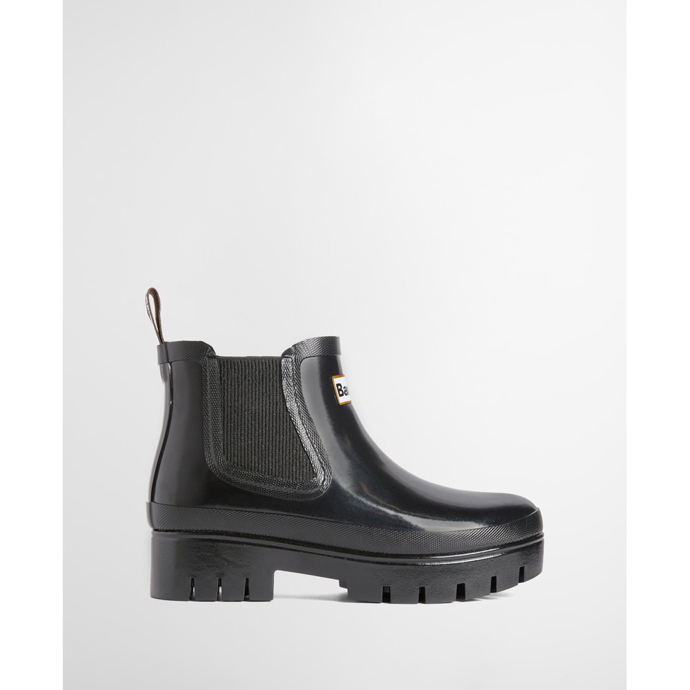Barbour Lifestyle Halton Faux Fur Short Welly