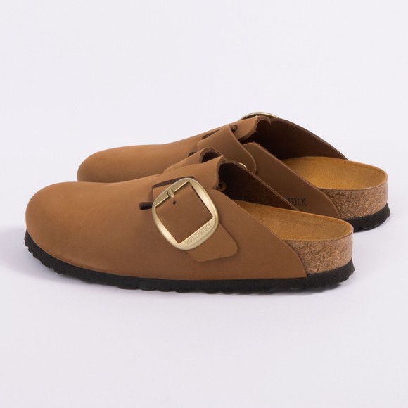 Birkenstock Womens Brown Boston Big Buckle Clog #3