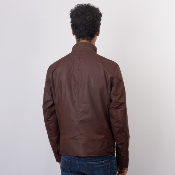 Belstaff Mens Red Racemaster Wax Blouson #4