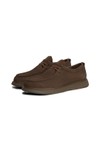 Tommy Hilfiger Mens Brown Nubuck Moc Toe Shoe