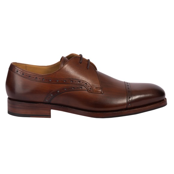 Barker Mens Brown Wye Shoe