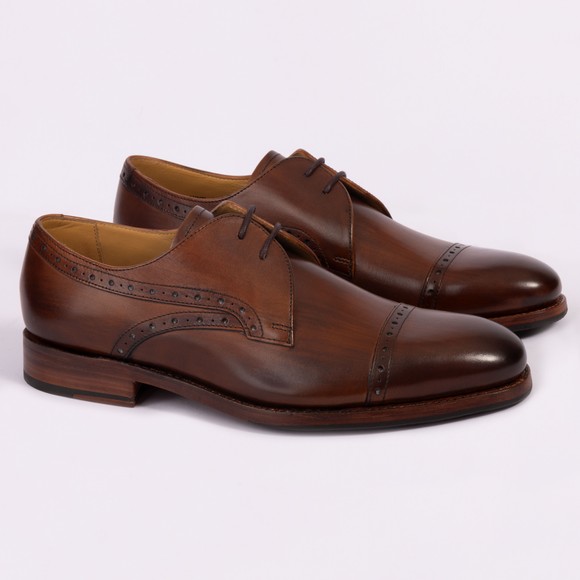 Barker Mens Brown Wye Shoe