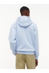 Tommy Hilfiger Mens Blue Embro Flag Hoodie