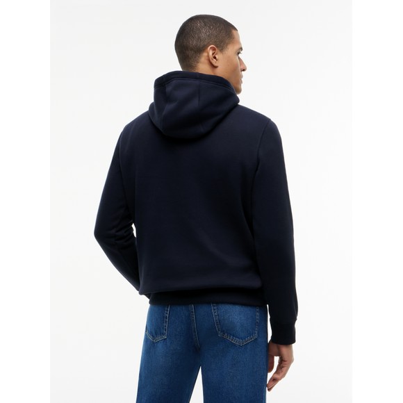 Tommy Hilfiger Mens Blue Embro Flag Hoodie main image