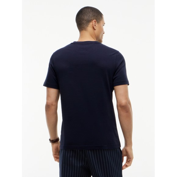 Tommy Hilfiger Mens Blue Embro Flag Tee main image