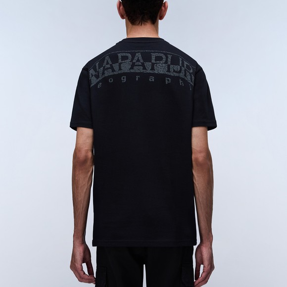Napapijri Mens Black Yourte T-Shirt #3