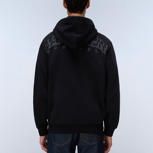 Napapijri Mens Black Yourte Full Zip Hoodie #3