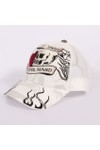 Ed Hardy Mens White Live Fast Love Hard Trucker Cap