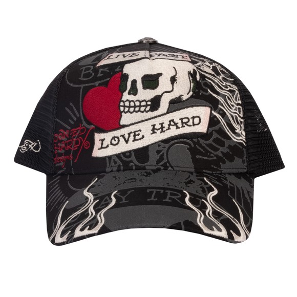Live Fast Love Hard Trucker Cap