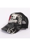 Ed Hardy Mens Black Live Fast Love Hard Trucker Cap