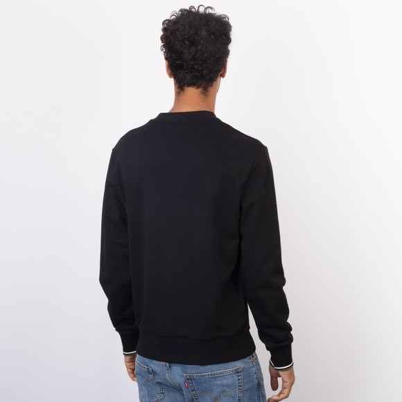 Fred Perry Mens Blue Crew Neck Sweatshirt #4