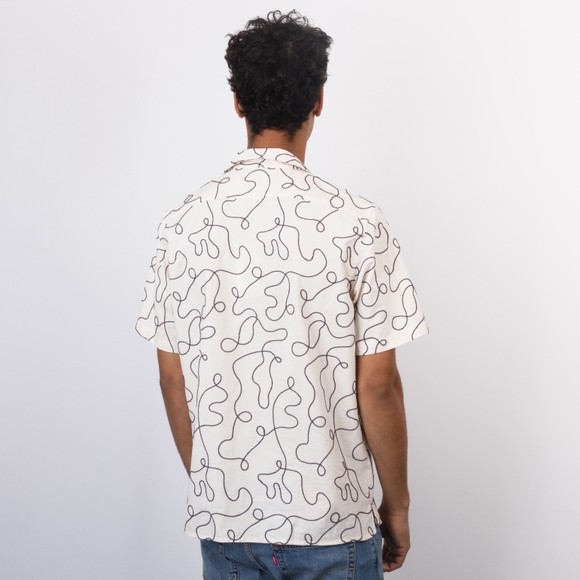 PS Paul Smith Mens Off-White Floral Riviera S/S Shirt #4