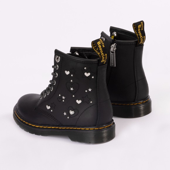 Dr. Martens Girls Black 1460 HS J Boot #3